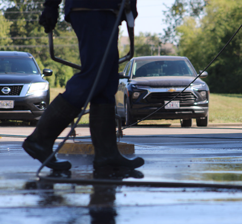 Commercial Exterior Cleaning Company St. Louis | Power Washing, Soft Washing, & Sweeping for Businesses