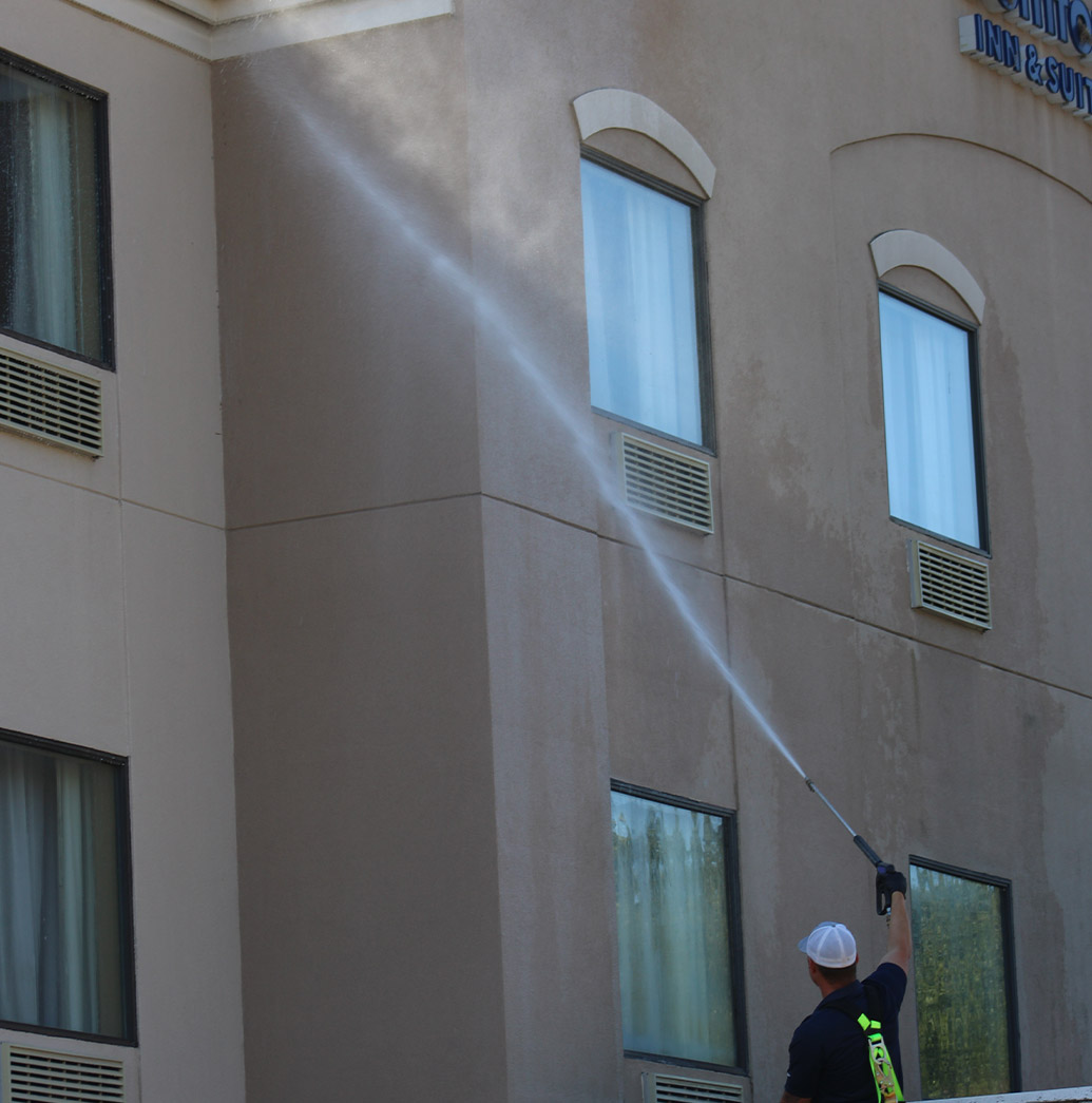 Commercial Exterior Cleaning Company St. Louis | Power Washing & Soft Washing Near Me