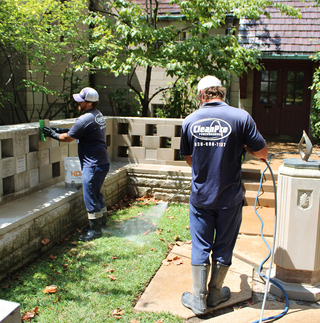Commercial Exterior Cleaning Company St. Louis | Power Washing & Soft Washing Near Me