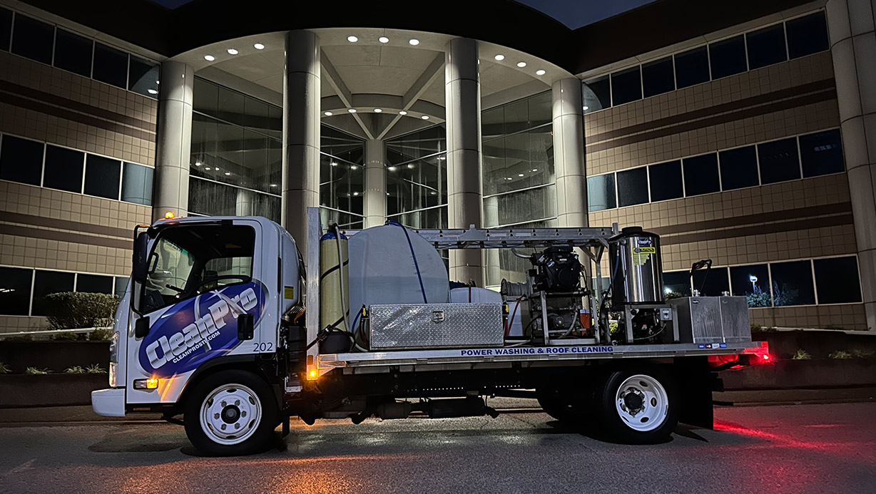 Dumpster Pad Cleaning St. Louis | Exterior Commercial Cleaning Company Near Me