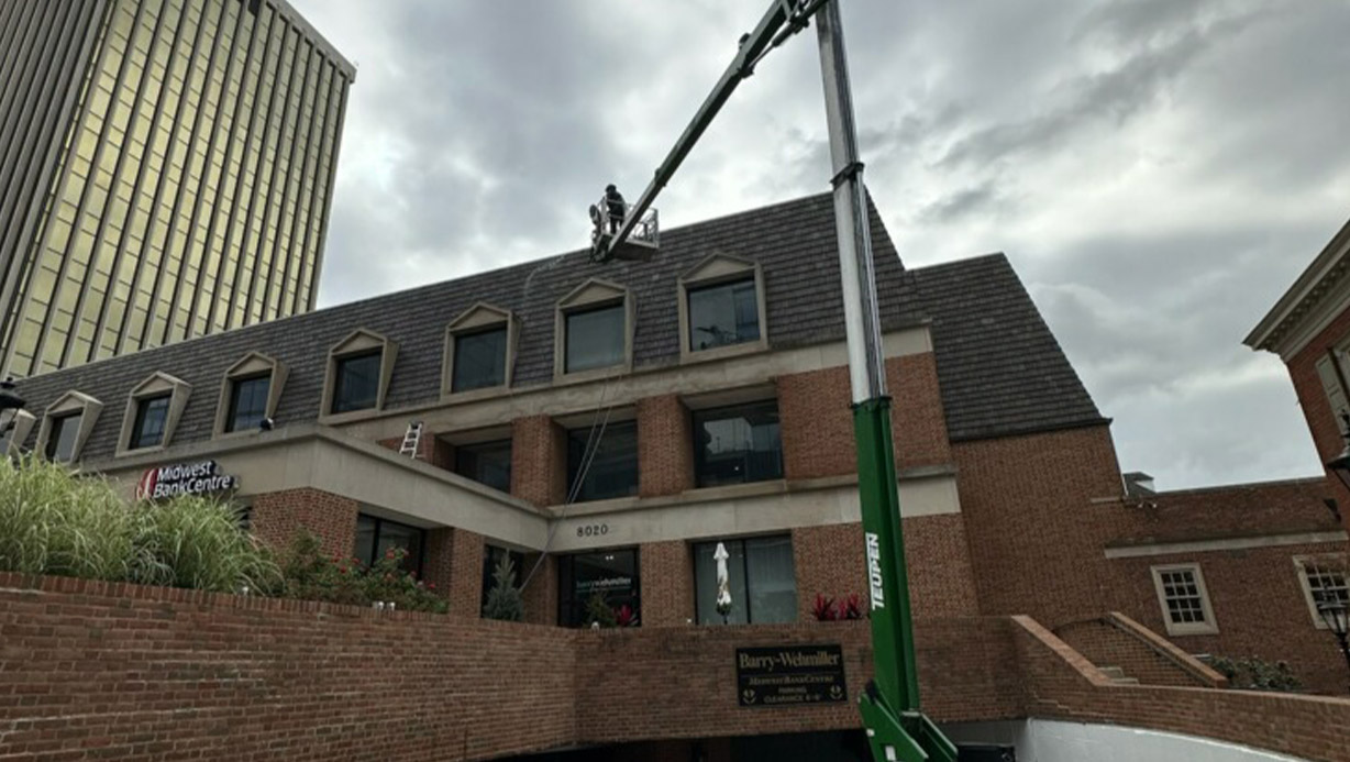 Healthcare Facility Exterior Cleaning in St. Louis | Commercial Cleaning Company Near Me