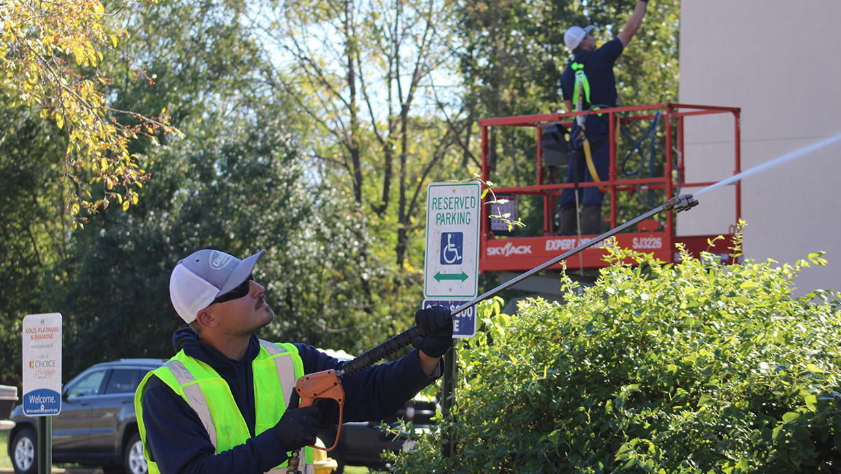 Healthcare Facility Exterior Cleaning in St. Louis | Commercial Cleaning Company Near Me