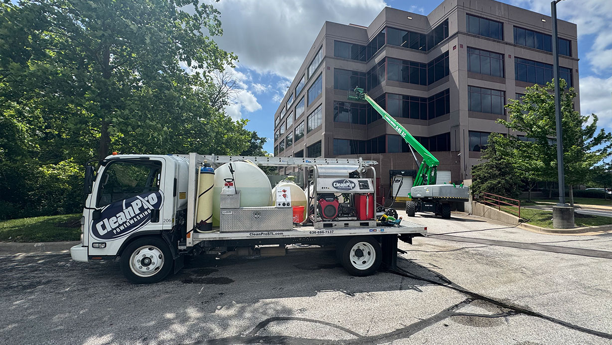 Healthcare Facility Exterior Cleaning in St. Louis | Commercial Cleaning Company Near Me