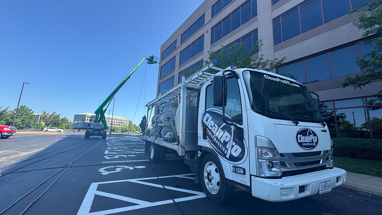 Healthcare Facility Exterior Cleaning in St. Louis | Commercial Cleaning Company Near Me