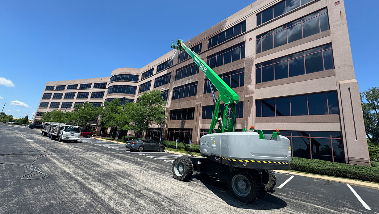 Healthcare Facility Exterior Cleaning in St. Louis | Commercial Cleaning Company Near Me