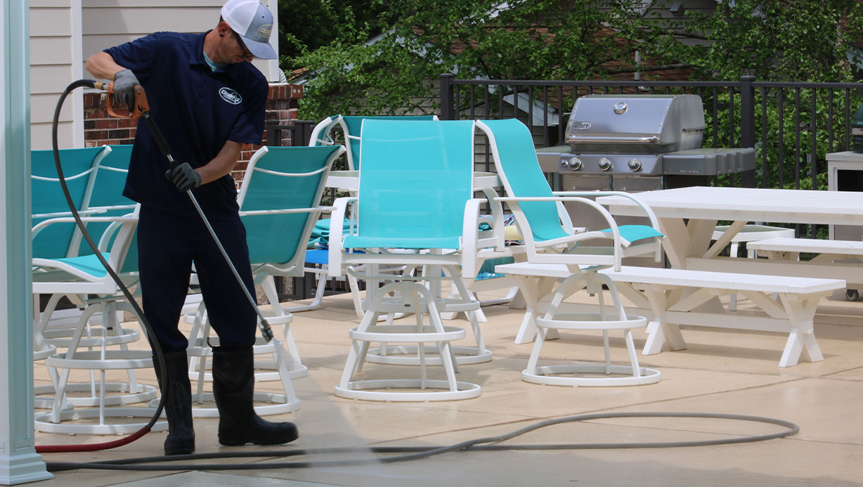 Poolside, Pool Deck & Patio Cleaning St. Louis | Exterior Commercial Cleaning Company Near Me