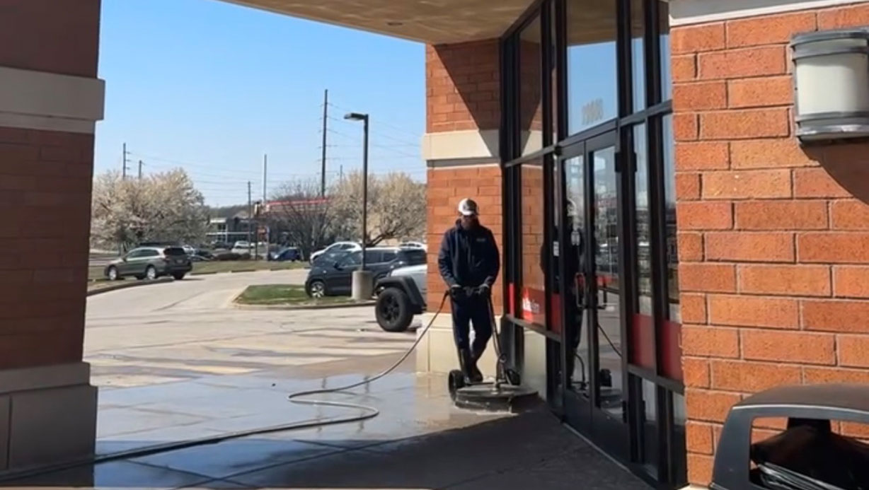 Retail & Strip Mall Exterior Cleaning in St. Louis | Commercial Cleaning Company Near Me