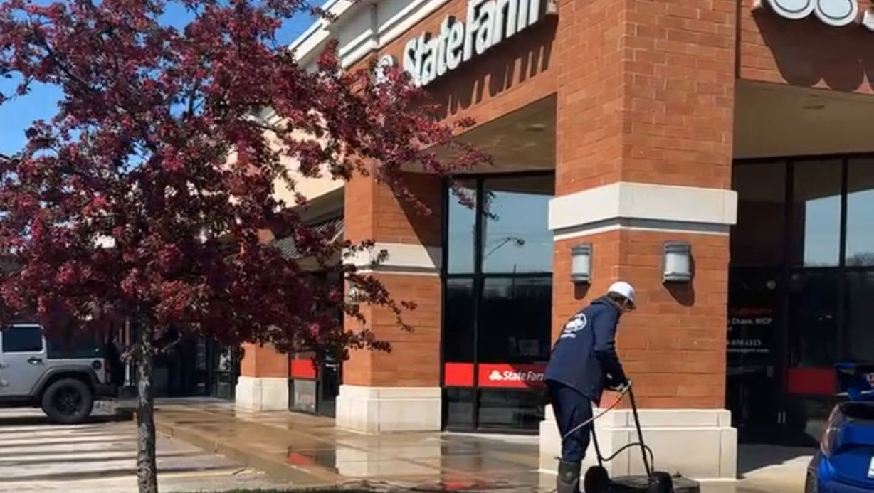 Retail & Strip Mall Exterior Cleaning in St. Louis | Commercial Cleaning Company Near Me