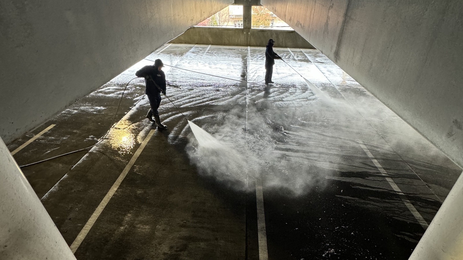 Commercial Parking Garage Cleaning Affton, MO – Professional Power Washing